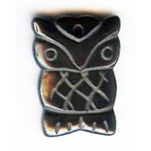 Hematite Charms Owl